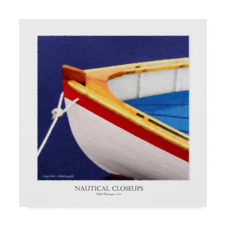 Carlos Casamayor 'Nautical Closeups 7' Canvas Art,14x14 -  TRADEMARK FINE ART, ALI40595-C1414GG